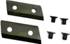 2X lame de broyeur lame 75x30mm trous 9mm, distance entre Voir les images du produit 1