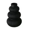 BOLTZE Vase Maurice H 21cm schwarz Produktbild-Vorschau 1
