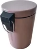 Home IdeasKosmetikeimer Treteimer Metall 3l Rosa Produktbild-Vorschau 3