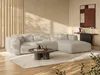 Ecksofa mit Express-Schlaffunktion - Ecke rechts - Stoff Produktbild-Vorschau 2