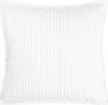 HOMLA SAMT Samt Kopfkissenbezug Cord Struktur weiß 45x45 cm Produktbild-Vorschau 1