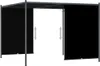 vidaXL Gartenpergola mit Versenkbarem Dach 3x3 m Anthrazit Produktbild-Vorschau 2