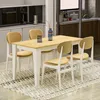 HOMIDEA SHIMAL Esstisch Küchentisch für 4 Personen Modernes Produktbild-Vorschau 3