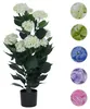 Künstliche Hortensie MCW-Q86, Dekopflanze Kunsthortensie Produktbild-Vorschau 9