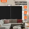 Ruimteverdelers met 4 panelen, privacy scherm van stof, Productafbeelding-voorbeeld 2
