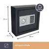 Sejf na klucze - 28 x 30 x 10 cm - 30 kluczy Podgląd zdjęcia produktu 9