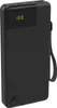 A black power bank with a digital display showing '100'. Voir les images du produit
