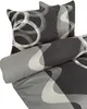 A bedding set with a geometric pattern. Produktbild-Vorschau