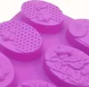 GKA Silikonform Bienen Waben und Blumen Silikon Form Produktbild-Vorschau 11