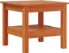 A wooden side table with two shelves, shown against a white background. Náhled obrázku produktu