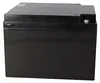 A black battery is shown from a side angle against a white background. Produktbild-Vorschau