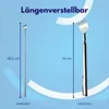 Knaak Teleskop Rückenkratzer Edelstahl ausziehbar bis 50 cm Produktbild-Vorschau 5