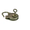 Mini Deko Vorhängeschloss mit Schlüssel HMF 6490 Rund Bronze offen Produktbild-Vorschau