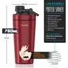 Arendo Proteinshaker Edelstahl 750 ml, Eiweißshaker mit Produktbild-Vorschau 2