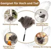 Teleskop Staubwedel Straußenfedern – Staubwedel Lang Produktbild-Vorschau 3