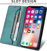 Custodia per iPhone X/iPhone Xs, custodia flip wallet in Anteprima dell’immagine prodotto 5