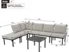 Merax Gartenlounge-Set für 6 Personen, Gartenmöbelset mit Produktbild-Vorschau 7