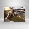 Bilder auf glas - Einteilig - Auto Retro Vintage - 100x70cm Produktbild-Vorschau 3