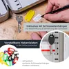 Schlüsselkasten mit 40 Haken von HMF in Lichtgrau Produktbild-Vorschau