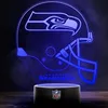 Seattle Seahawks NFL LED-Licht "HELM" Produktbild-Vorschau 1
