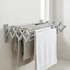 Stendibiancheria Relaxdays per montaggio a parete, 8 m di Anteprima dell’immagine prodotto 5