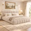 Gestoffeerd bed van 180x200 cm met een gestoffeerd Productafbeelding-voorbeeld 1