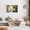 Poster - Poster ohne Rahmen - Haus Santorini Blumen - Produktbild-Vorschau 6