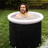Eisbad Tonne 90 cm, faltbare Ice Bath Badewanne 477 L, Produktbild-Vorschau 5