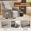 FCH Relaxsessel Fernsehsessel, elektrischer Neigungs, 300° Produktbild-Vorschau 6