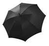 bugatti ombrello a bastone ombrello Knight AC Oxford Black Anteprima dell’immagine prodotto 4