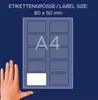 Avery Zweckform J4785-20, Namens-Etiketten, 80 x 50  mm, Produktbild-Vorschau 11