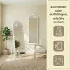 SONGMICS Wellenförmiger Standspiegel, Ganzkörperspiegel mit Produktbild-Vorschau 5