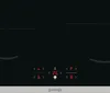 A close-up, top-down view of a Gorenje induction cooktop with illuminated controls. Anteprima dell’immagine prodotto