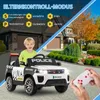 COSTWAY 12V Kinder Elektroauto Polizei, Kinderauto Produktbild-Vorschau 4