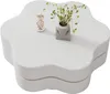 Sweiko 74.8x67.5x31cm Table basse en forme de fleur, Voir les images du produit 7