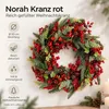 Mica Decorations Norah Couronne de Noël avec des pommes de Voir les images du produit 2