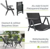 Juskys Aluminium Gartengarnitur Milano Gartenmöbel Set mit Produktbild-Vorschau 4