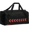 HUMMEL hmlACTION SPORTS BAG, BLACK/CHERRY TOMATO, S Produktbild-Vorschau 1