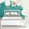 Holzbett, Doppelbett, Jugendbett, Erwachsenenbett, mit Produktbild-Vorschau 2