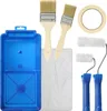 COM-FOUR® 9-teiliges Maler-Set - Pinsel, Farbroller und Produktbild-Vorschau 1