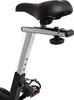 Close-up view of the seat and seat post of an indoor cycle. Podgląd zdjęcia produktu