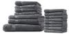 XXL-Set 15tlg Frotteetücher Elegance 100% Baumwolle 500 gsm Produktbild-Vorschau 1