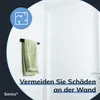 Sanics Handtuchhalter Ohne Bohren Schwarz 50 CM - Produktbild-Vorschau 5