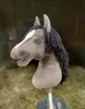 Hobby Horse Großes Premium Steckenpferd - Mausgrau A3 Produktbild-Vorschau 4