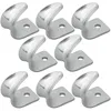 8x Befestigungshaken Anhänger Plane 44x50x26mm Spannhaken Produktbild-Vorschau 8