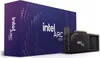 A product shot of an Intel Arc B580 graphics card and its packaging. Produktbild-Vorschau
