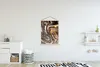 MuchoWow® Textilposter Marmoroptik - Gold - Glitter - Luxus Produktbild-Vorschau 2