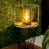 Lampa Solarna LED Ogrodowa Stojąca Latarenka IP44 23cm Podgląd zdjęcia produktu 2