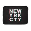 MuchoWow® Laptop Hülle 13 Zoll New York - Stadt - Rot Produktbild-Vorschau 1