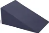 A dark blue wedge-shaped cushion on a white background. Anteprima dell’immagine prodotto